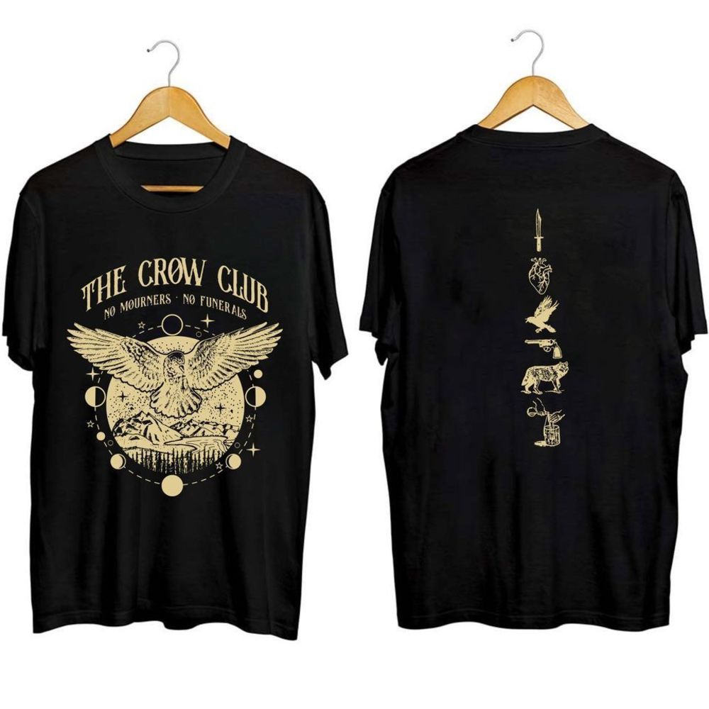 Six Of Crows Shirt Ketterdam Crow Club Shirt 2 Sided Shirt